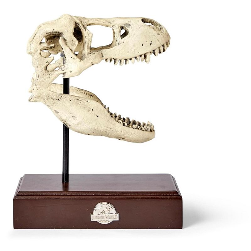 Surreal Entertainment Jurassic World 9x8 Inch Tyrannosaurus Rex Skull Resin Replica, 1 of 8