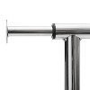 Organize It All Adjustable Ultra Garment Rack: Chrome Metal Frame, Rolling Closet Organizer, Heavy Duty, 75.5" Width - 4 of 4