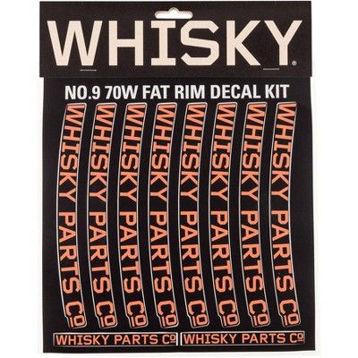 Whisky Parts Co. 70w Rim Decal Kit Orange