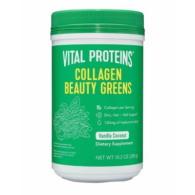  Vital Proteins Collagen Beauty Greens Powder - Coconut Vanilla - 10.2oz 