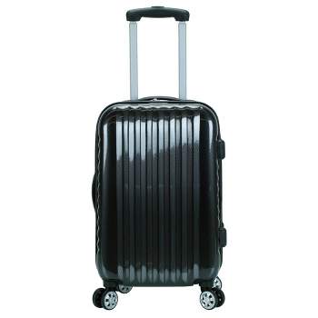Rockland Melbourne Expandable ABS Hardside Carry On Spinner Suitcase