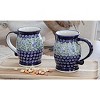 Blue Rose Polish Pottery 1106 Zaklady Beer Mug - 2 of 3