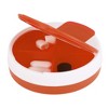 Unique Bargains 4 Grids Circular Rotating Pill Case 1 Pc - 2 of 4