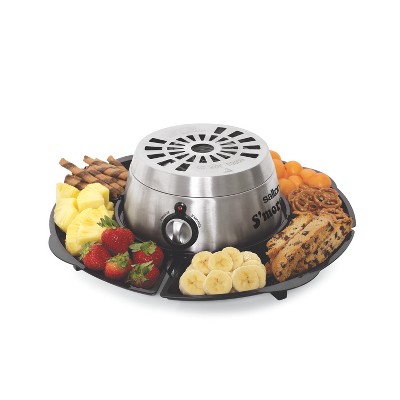 Salton Red and White Stainless Steel S'mores and Fondue Maker