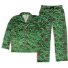 How the Grinch Stole Christmas Tossed Print Collar Sleep Family Pajama Set - 4 of 4