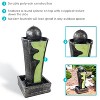 Sunnydaze 39"H Electric Polyresin Art Deco Modern Rippling Stream Outdoor Water Fountain - 2 of 4