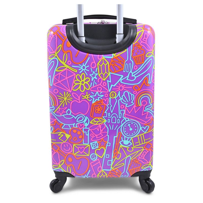 Disney Princess Hardside Carry On Spinner Suitcase - Purple, 5 of 11