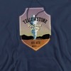 Men's Yellowstone National Park Sticker Pull-Over Hoodie - 2 of 4