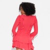 Women's Long Sleeve Flyaway Top - Wild Fable™ Cherry Red - 3 of 3