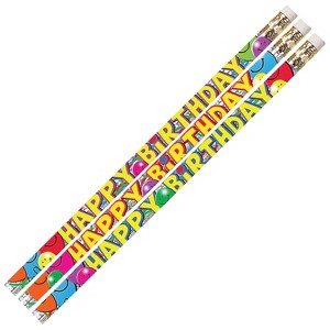 Musgrave Pencil Company Birthday Bash Motivational/Fun Pencil, Pack of 144 - 1 of 3