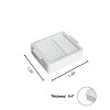 Nispira True HEPA Filter Replacement For Breath Breathe Pure Plus Portable Plug in Air Purifier, 12 Packs - 2 of 4