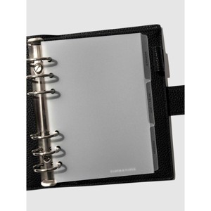 The Essentials Side Tab Planner Dividers | Low Profile | Matte | Cloth & Paper - 1 of 4