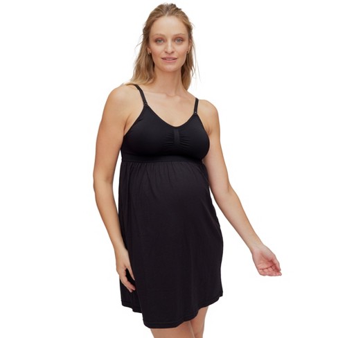 Drop Cup Nursing Maternity Chemise - Isabel Maternity By Ingrid