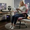AZL1 Life Concept Video Computer Game Chair with Ergonomic Lumbar Support PU Leather Swivel Racing Chair with Arm - 2 of 4