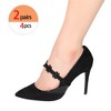 INSPIRE CHIC Women's Detachable Adjustable Elastic Lace Shoe Heels Strap - 4 of 4