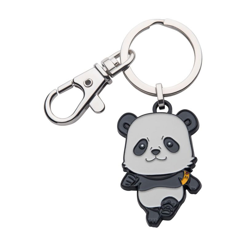 SalesOne LLC Jujutsu Kaisen Chibi Panda Enamel Pendant Keychain, 4 of 5