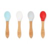 4pk Bamboo and Silicone Kid Spoons - Red Rover - image 2 of 4