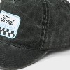 Boys' Ford Bronco Baseball Hat - Black: Cotton Twill, Adjustable Snap, Classic Check Pattern - 3 of 3