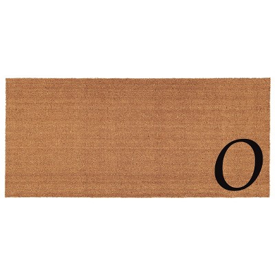 Calloway Mills 153622448O Urban Chic Monogram Doormat 2 ft. x 4 ft. (Letter O)