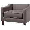 NicBex Polyester Accent Chair,Upholstered Living Room Chairs with High Backrest and Birch Legs,Modern Armchair,Accent Chairs for Living Room - 4 of 4