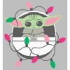Men's Star Wars: The Mandalorian Grogu Christmas Lights T-Shirt - 2 of 4
