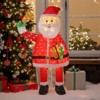 6FT Lighted Santa Claus Holding Bell Christmas Decorations - 2 of 4