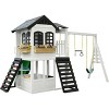 2MamaBees Reign Two Story Playhouse with Swing Attachment Playhouses - 2 of 4