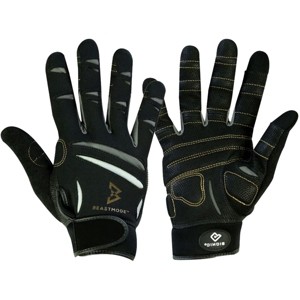 Bionic Men's BeastMode Full Finger Fitness Gloves - Black - 1 of 4