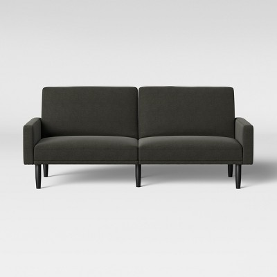 target gray futon