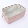 Unique Bargains Fabric Collapsible Sturdy Spacious Storage Bins 3 Pcs - 3 of 4