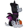 Gemmy Airblown Inflatable Marshall as Bat Nick, 3 ft Tall, Black - 3 of 4