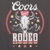 Men's Coors Rodeo Short Sleeve Workwear Button-Down Shirt - Black - 3 of 4