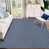 COZONY Washable Vintage Print Area Rug Non-Slip Carpet with Realistic Braided Texture,Stain Resistant Mat for Living Room/Bedroom/Kitchen/Nursery - 3 of 4