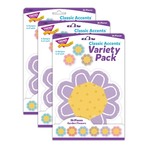 TREND Garden Flowers Classic Accents® Variety Pack, 36 Per Pack, 3 Packs - image 1 of 4