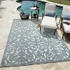 Lady Bird Blue Area Rug - My Texas House - 3 of 4