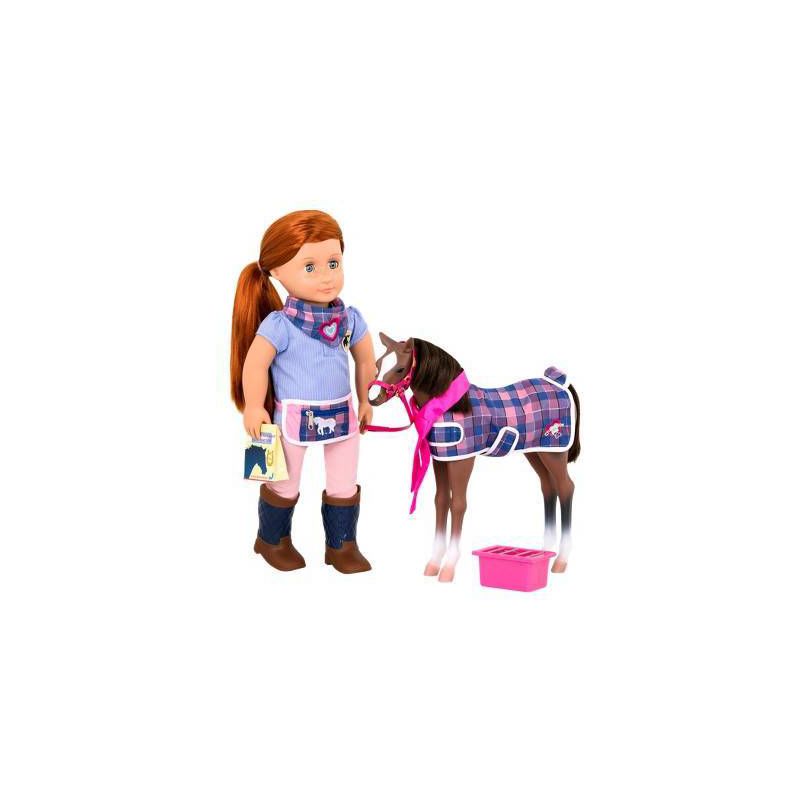 Our Generation Quarter Horse Foal Accessory Set for 18&#34; Dolls, 4 of 8