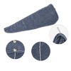Unique Bargains Women Soft Pinstripe Hair Towel 1 Pc - 3 of 3