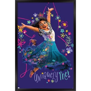 Trends International Disney Encanto - Uniquely Me Framed Wall Poster Prints - 1 of 4