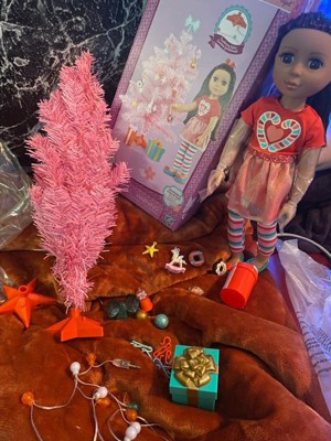 Glitter Girls Eve Doll & Christmas Tree Bundle : Target