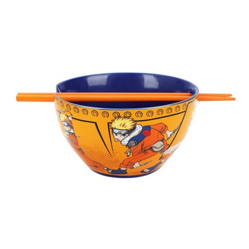 Annie's Kitchen Japanese Ramen Bowl Set 4-33oz Naruto Bowls, Chopsticks,  Stands