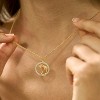 Gold Pendant Necklace for Women 14K Gold Plated Snake/Butterfly/Bee/Hummingbird Animal Necklace Dainty Necklace Simple Delicate Jewelry - 2 of 4