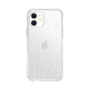 OTM Essentials Apple iPhone 13 mini/iPhone 12 mini Tough Edge Feathers & Arrows Clear Case - 1 of 3