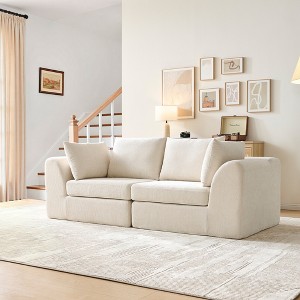 Sofa for Living Room, Cloud Couch Couches, Upholstered Small Couches for Bedroom - 1 of 4