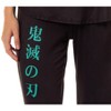 Demon Slayer Women's Character Panels Kanji Raglan Lounge Pajama Sleep Set - 4 of 4