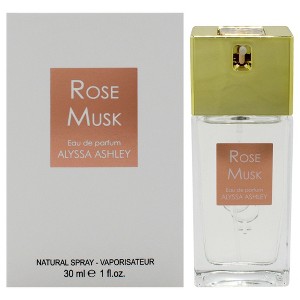 Rose Musk by Alyssa Ashley for Unisex - 1 oz EDP Spray - 1 of 4