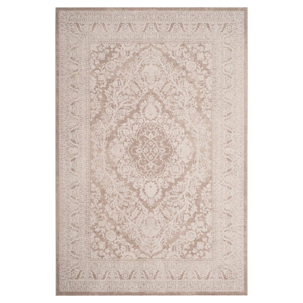 Beige Medallion Loomed Accent Rug 3'x5' - Safavieh