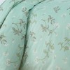 Southshore Fine Living Myosotis Scorpiodes 300 TC 100% Cotton Sateen Duvet Cover Set with Shams - 4 of 4