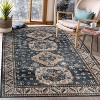 Coucheta Washable Area Rug - Vintage Distressed Rug, Low Pile Non-Slip Carpet for Living Room & Dining Room, Fade & Stain Resistant - 3 of 4