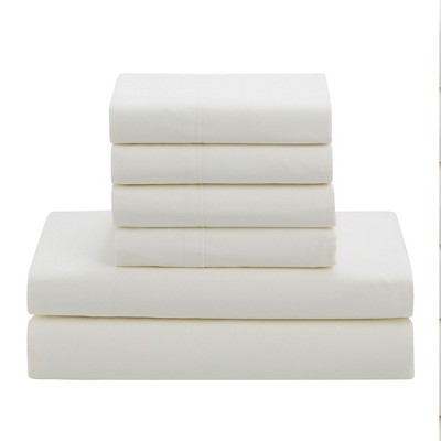 King Ivory Microfiber Down Alternative 7-Piece Bed in a Bag Set