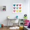 Stupell Industries Alternating Patterned Hearts, 36" x 36" - 2 of 4